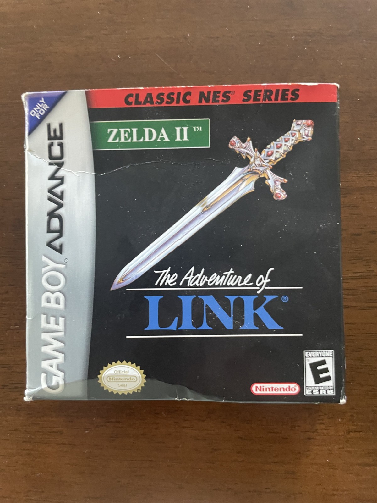Zelda II: The Adventure of Link (Gameboy Advance, 2004) CIB Tested and Working