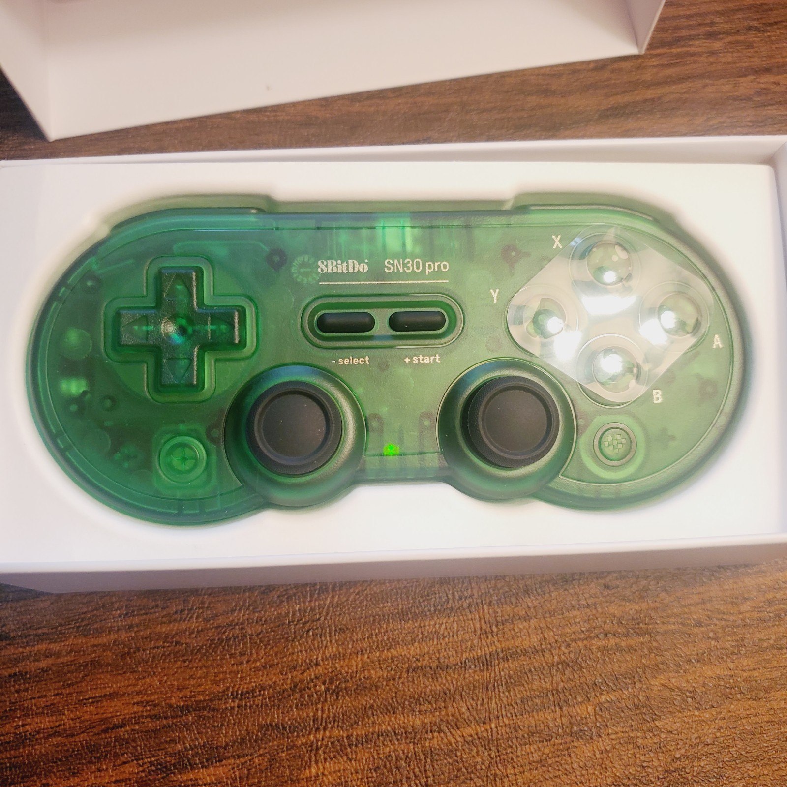 8BitDo SN30 Wireless Gamepad for Switch, Android, PC, Steam, Apple, Pi GREEN