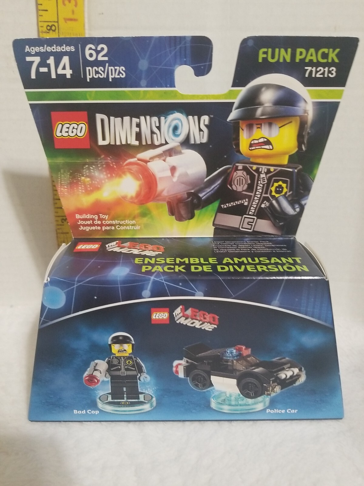 Lego Dimensions Lego Movie Bad Cop 62 pcs and Police Car Fun Pack- 71213