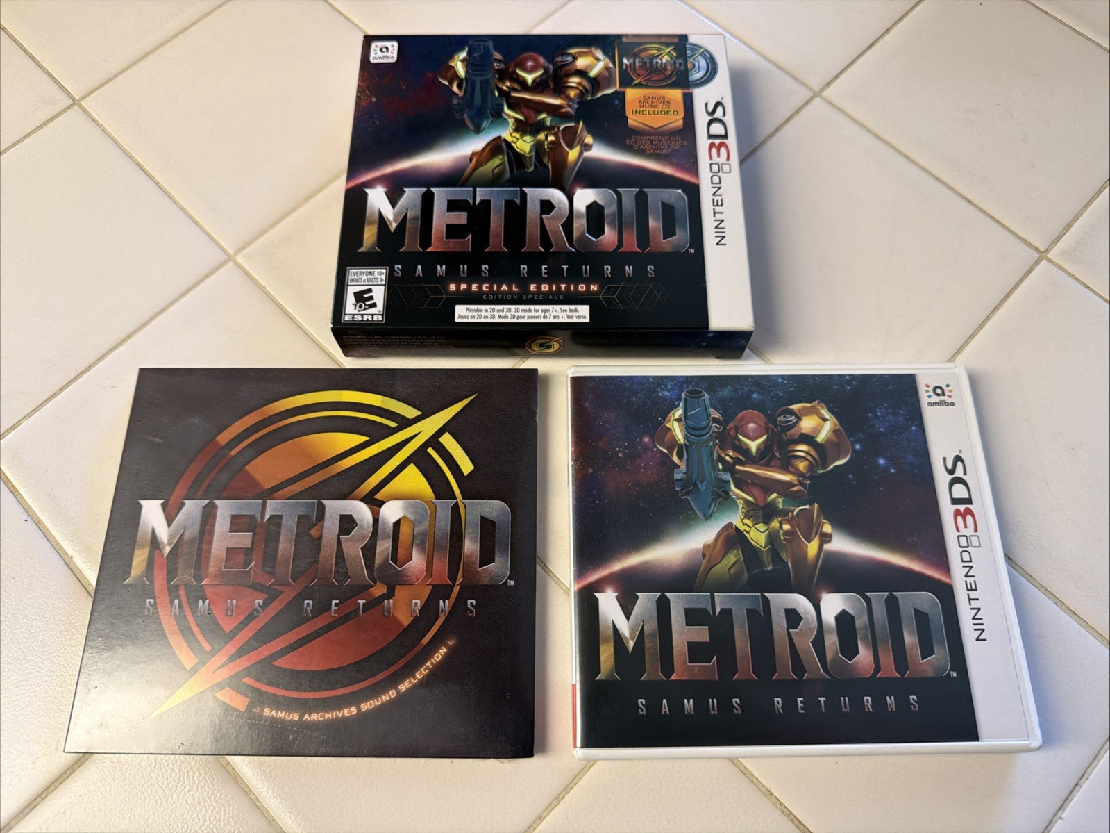 Metroid Samus Returns Special Edition (Nintendo 3DS) CIB – Excellent Condition