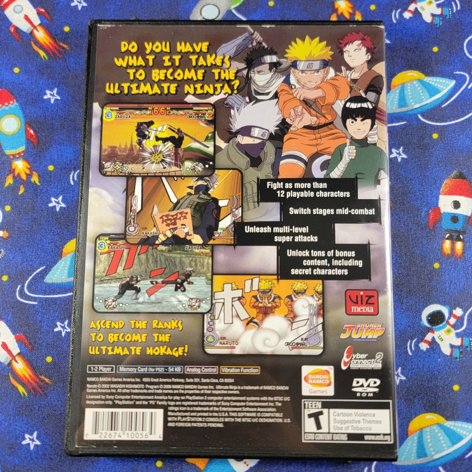 Naruto PS2 Game Lot 3 PlayStation 2 Uzumaki Chronicles Ultimate Ninja Tested