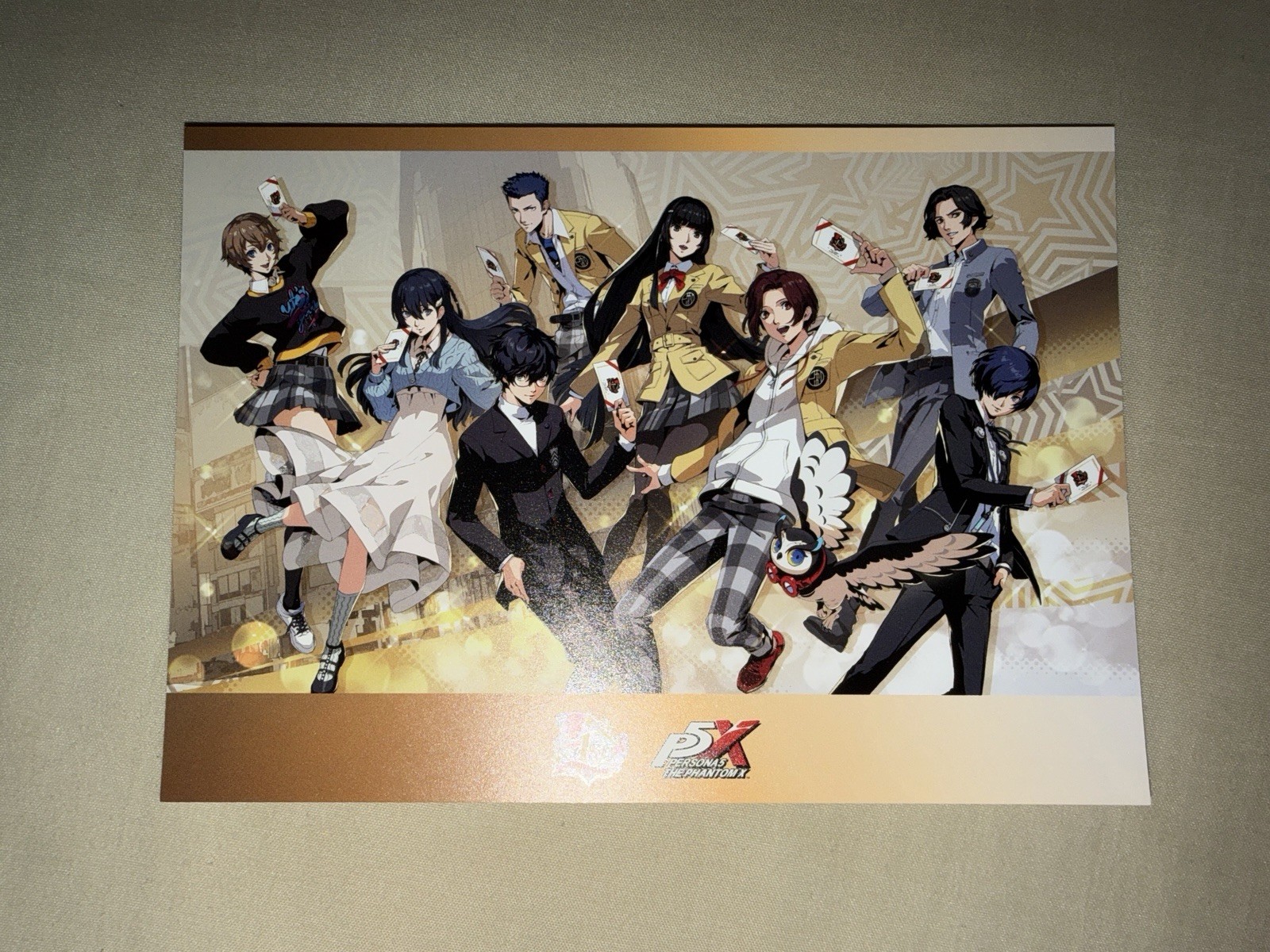 Anime Expo AX 2026 Persona 5 The Phantom X Post Card & In Game Item Gift