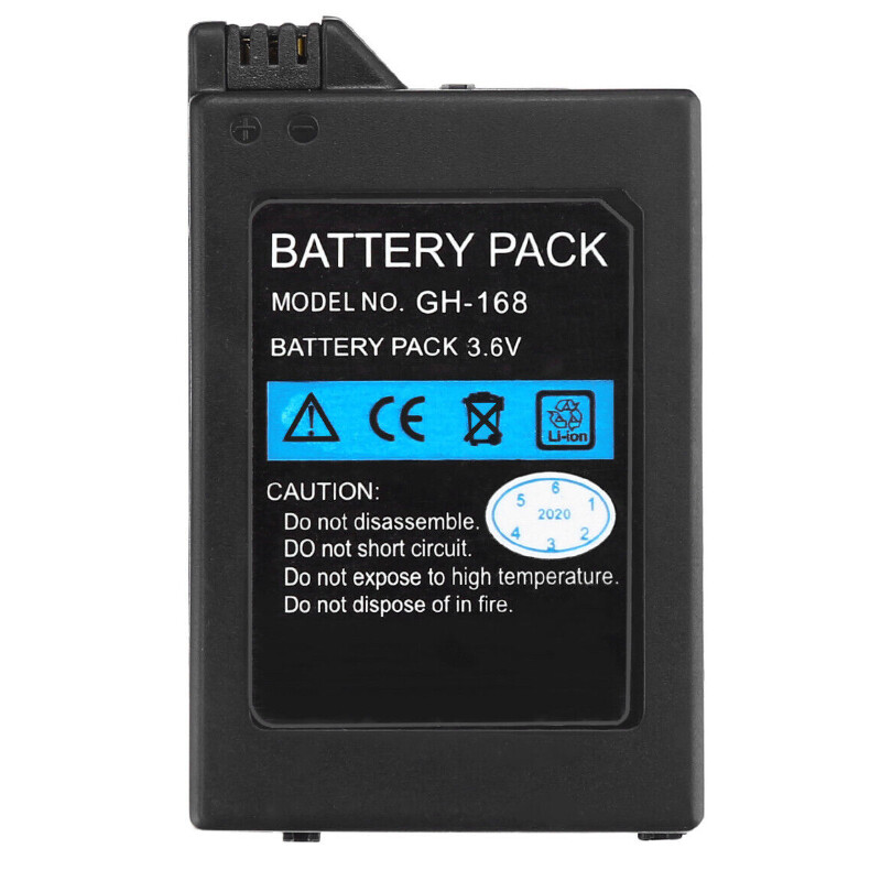 Lot Rechargeable Battery + Charger For PSP 2001 3001 3600mAh 3.6V PSP 2000/3000