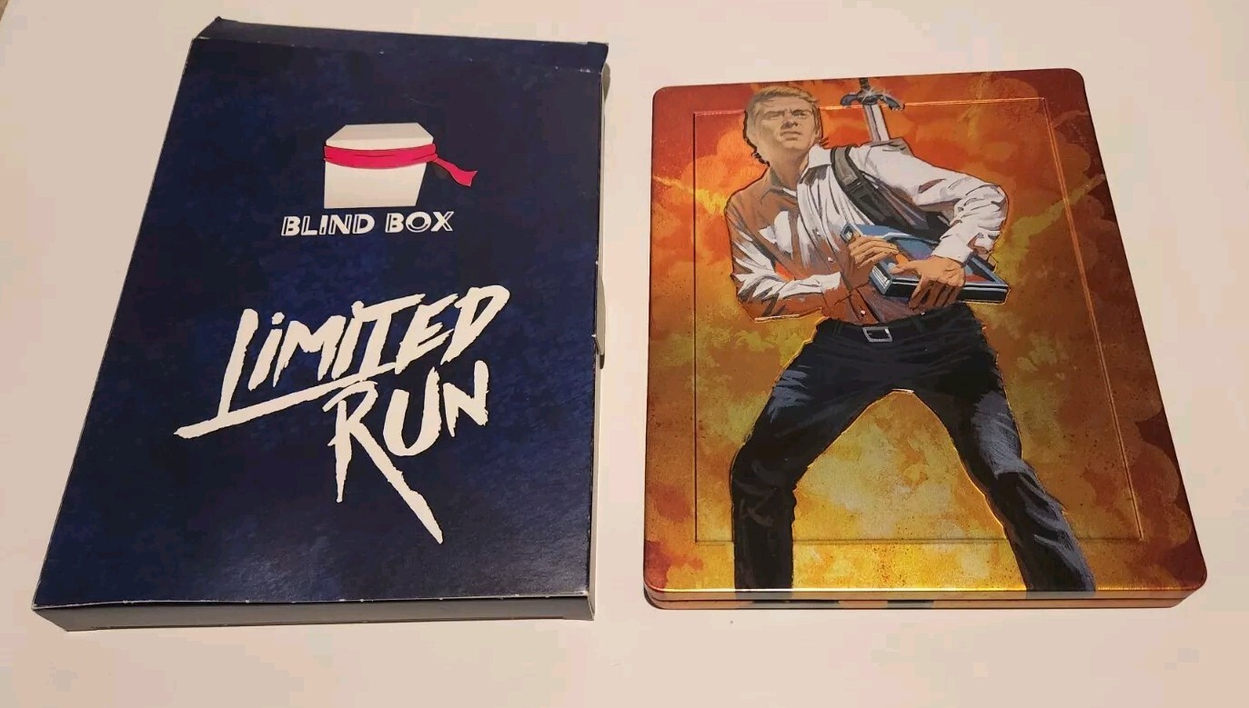 Saturday Morning RPG Limited Run Games STEELBOOK ONLY NO GAME PS4 Playstation 4