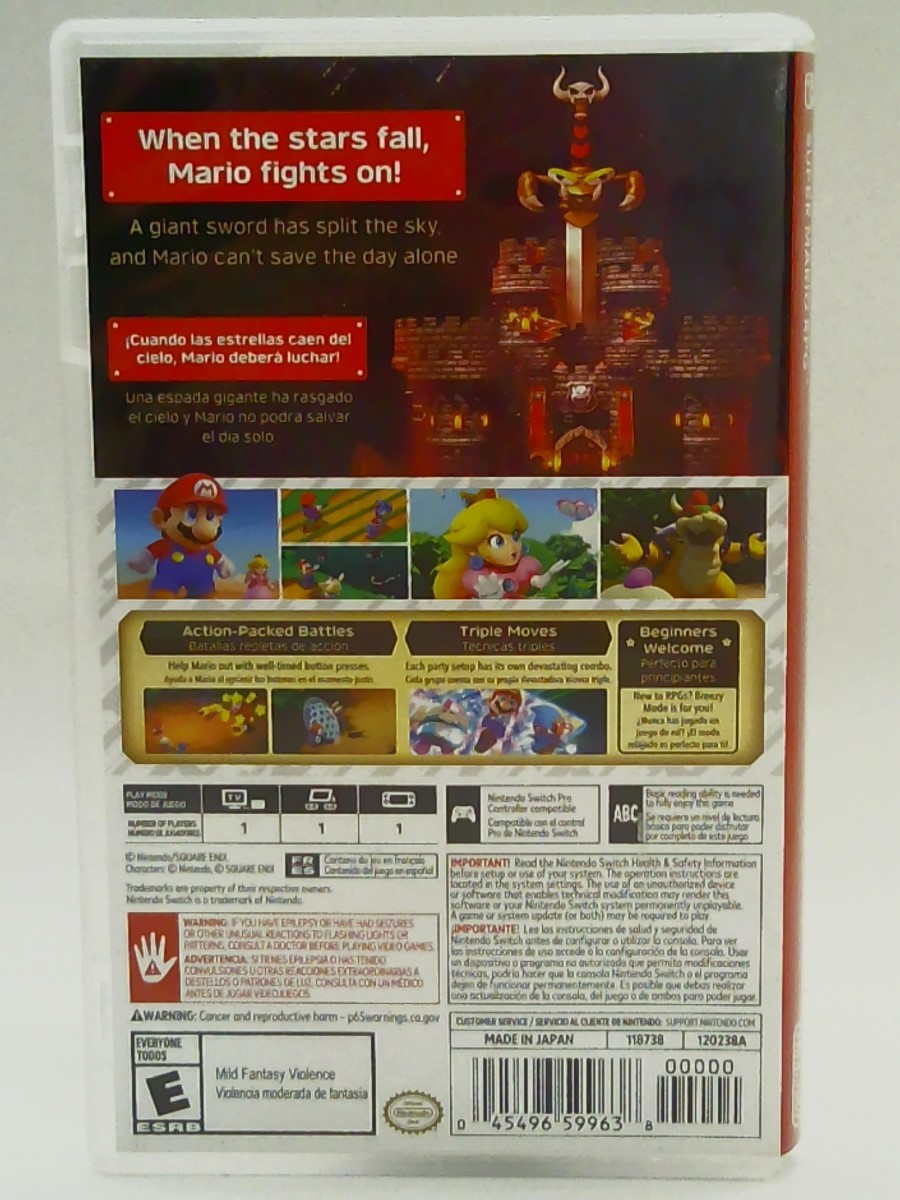 NINTENDO SWITCH Game SUPER MARIO RPG (EC3042477)