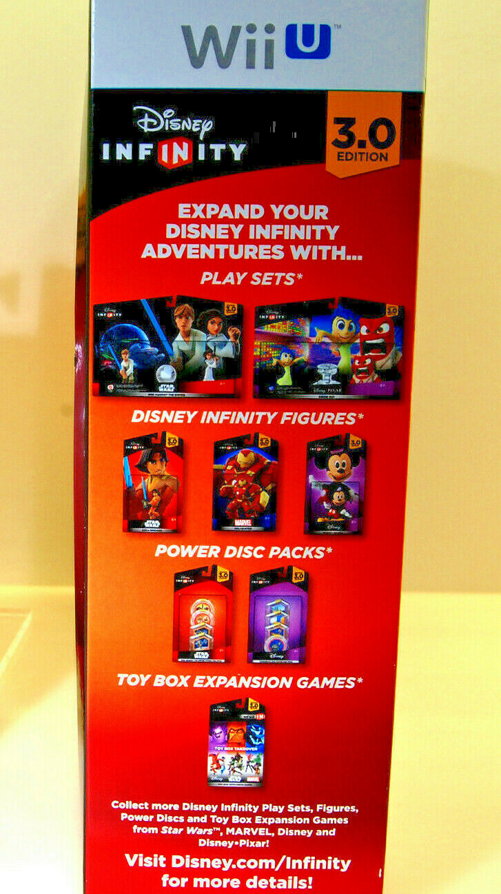 Nintendo WII U Disney Infinity STAR WARS 3.0 Starter Pack Game NEW
