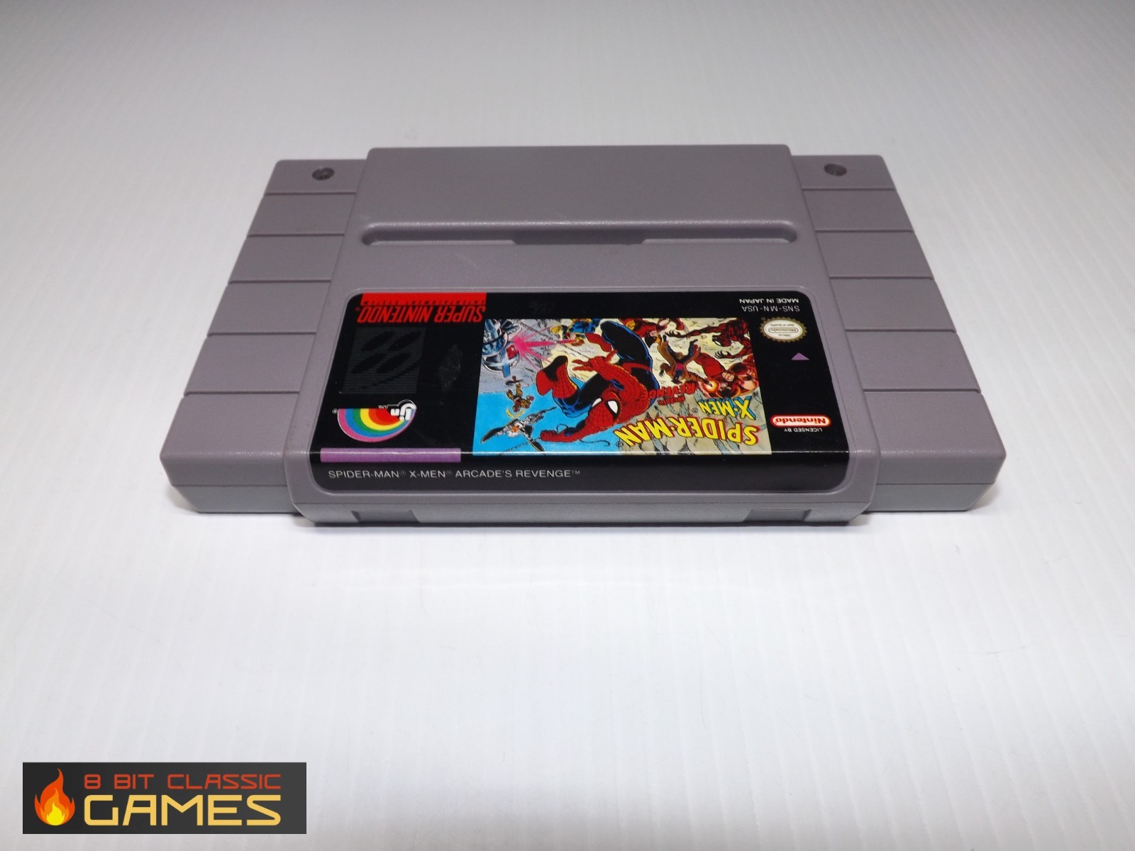 Spider Man X Men Arcades Revenge GAME ONLY – Super Nintendo SNES- 79a