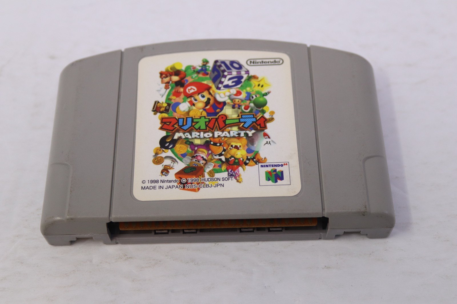 Mario Party 1 – Nintendo 64 Japanese Version Cartridge Only Region Locked
