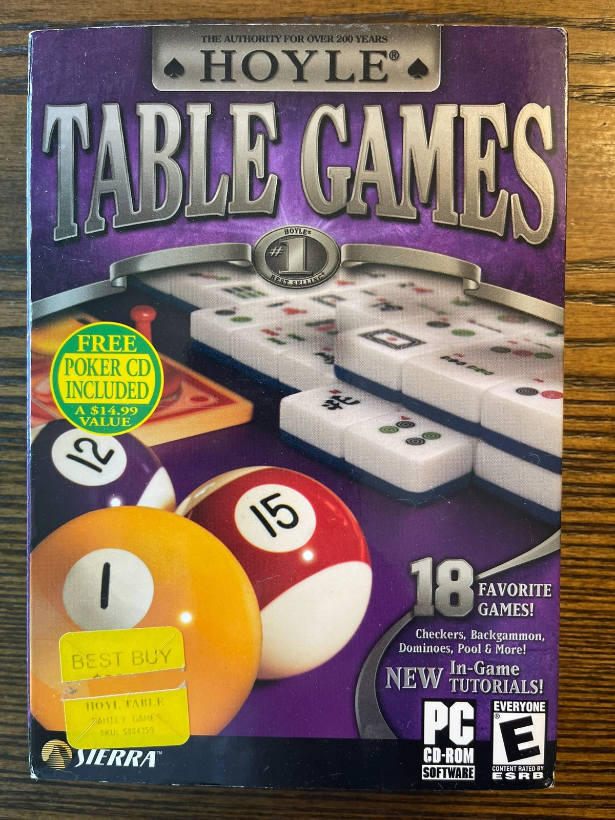 Hoyle Board Games 2000 (Microsoft Windows 98, Me, 95 ) Complete : VG