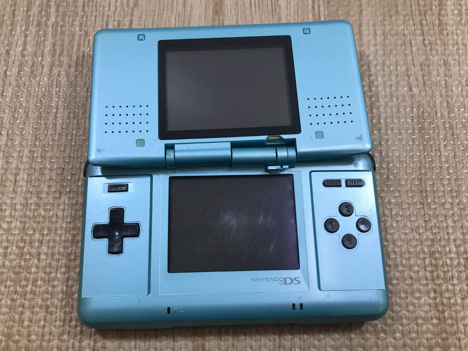 Nintendo DS Turquoise Blue Console Nintendo Japan – With Defects LH1323