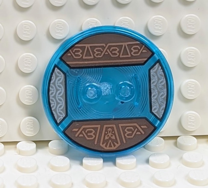 Genuine LEGO Dimensions Gimli NFC Toy tag base (from Lego LOTR set #71220)