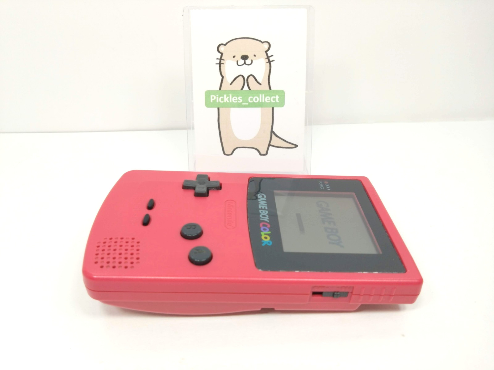 Nintendo CGB-001 Game Boy Color Red Console only Tested GB GBC 0506F