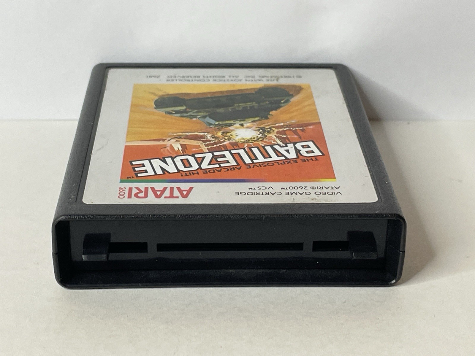 Battlezone (Atari 2600, 1983) Authentic Cartridge Only Cleaned Tested