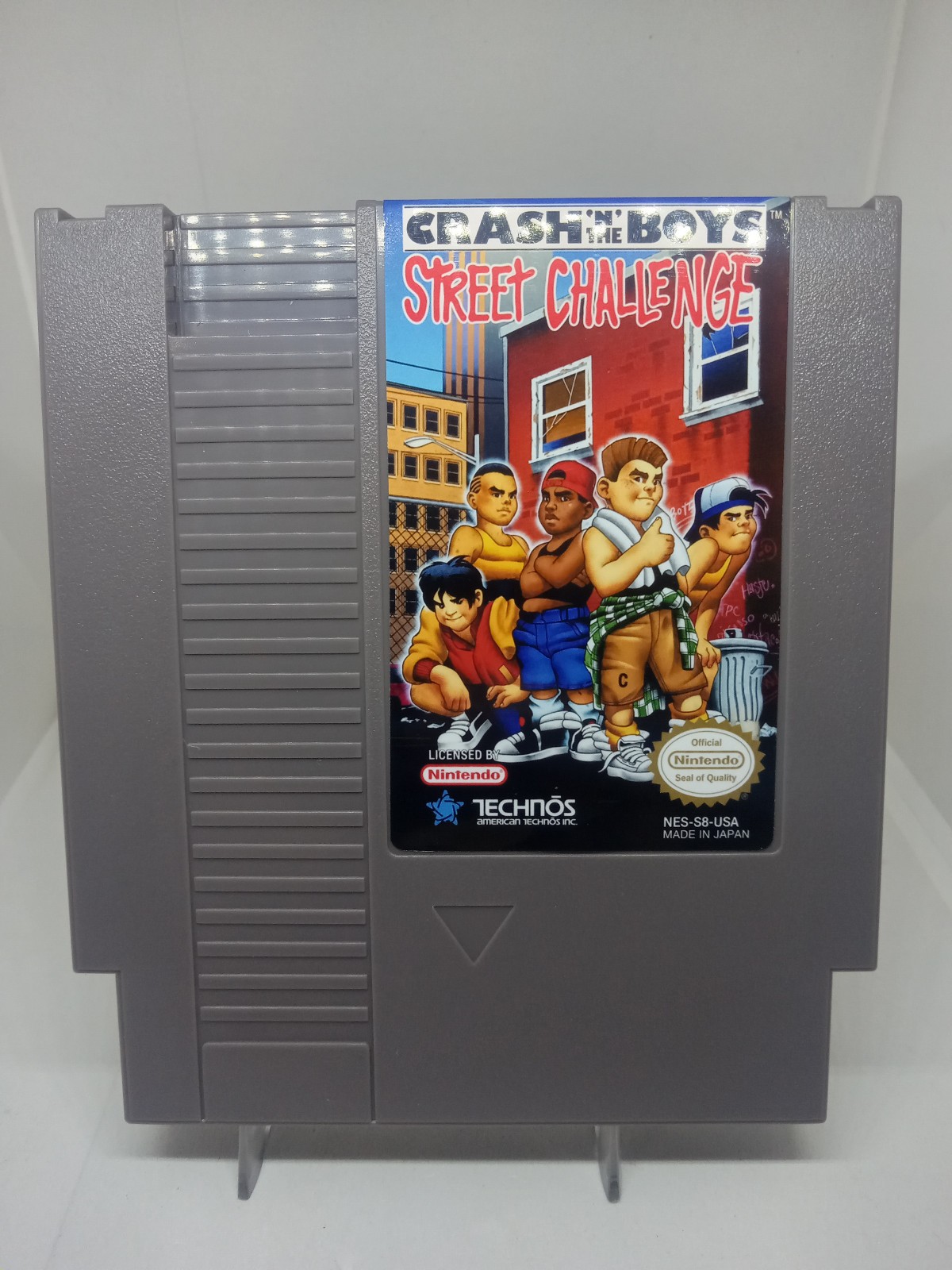 Crash N The Boys Street Challenge (Nintendo NES) Reconditioned! Authentic!