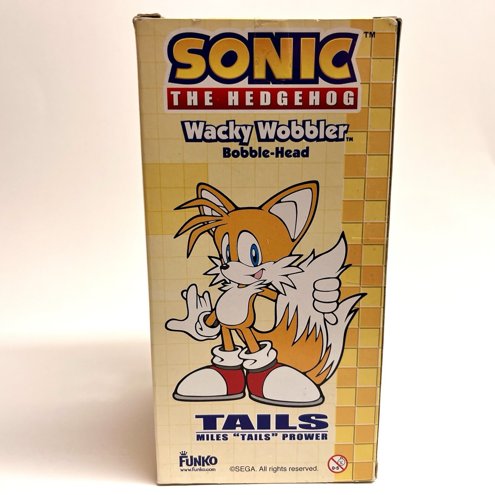 Tails – Sonic *BRAND NEW* Funko Pop Wacky Wobbler Bobble Head