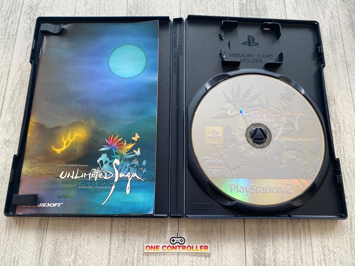SONY PS2 Kingdom Hearts ⅠⅡ & Final Mix & Unlimited Saga & Seiken Densetsu 4 set