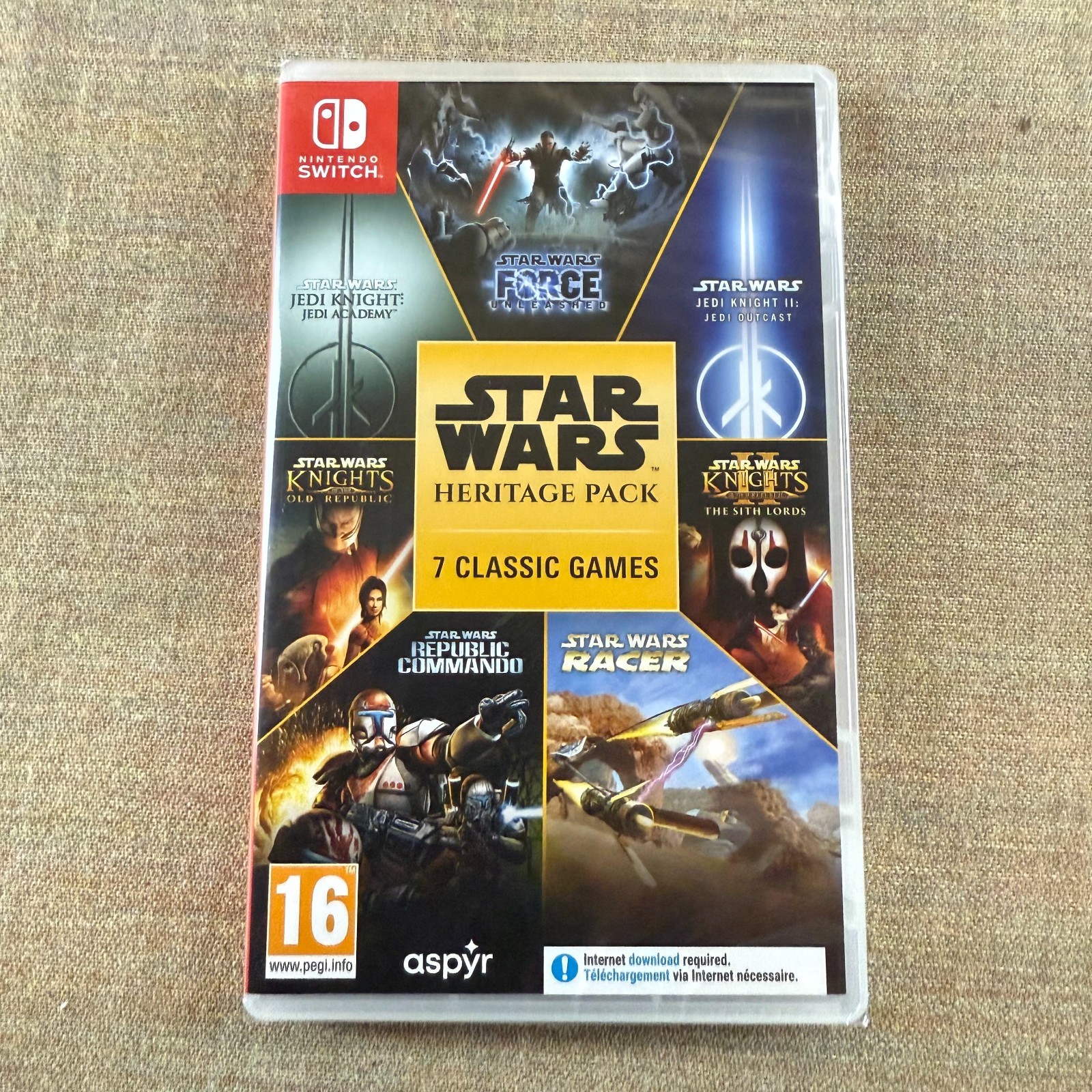 Star Wars Heritage Pack (Nintendo Switch, PAL) — Region-Free Retro Collection Se