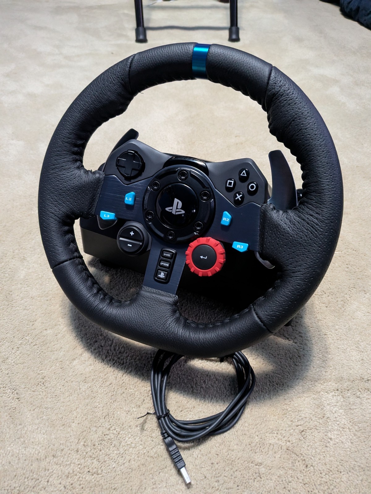 Logitech G29 Driving Force Racing Wheel – Black (941-000110)