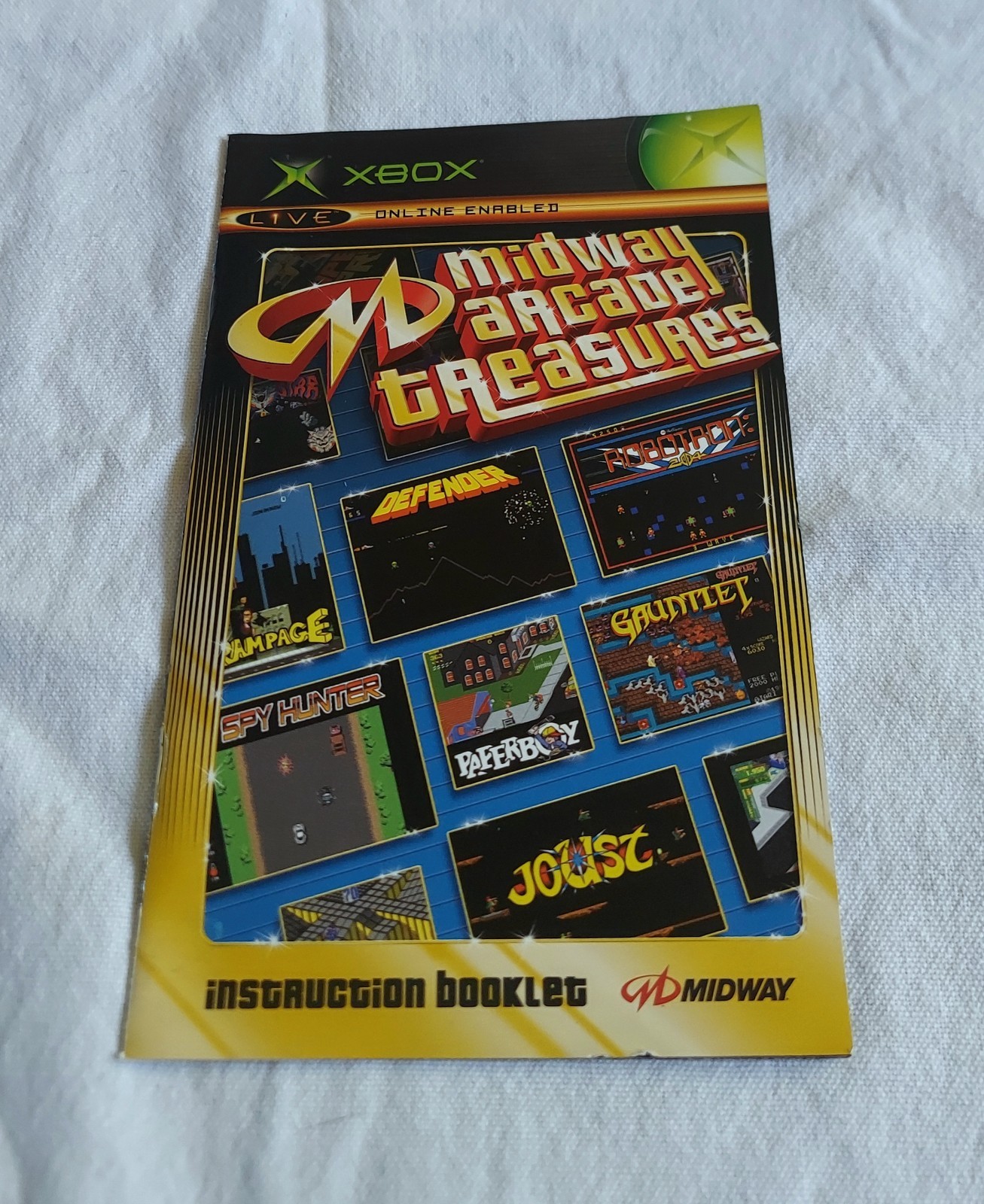 “Midway Arcade Treasures” 2003 Microsoft Xbox Complete