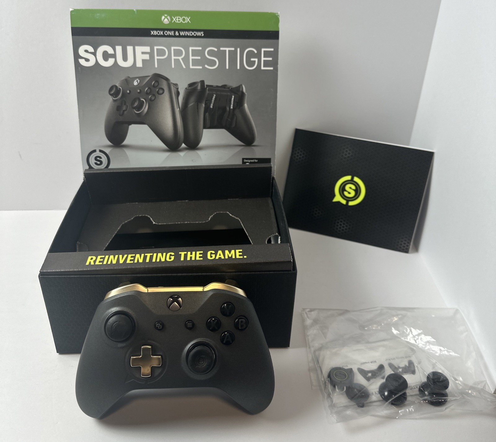 XBOX SCUF Prestige Wireless/Wired Controller Xbox One & PC Complete