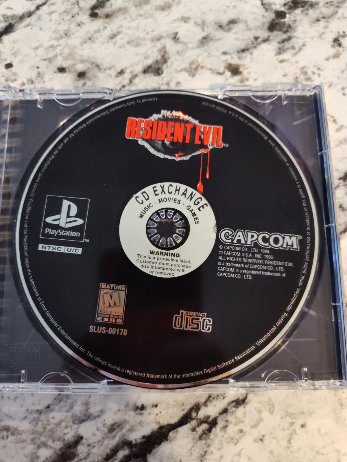 Resident Evil (Sony PlayStation 1, 1996) CIB
