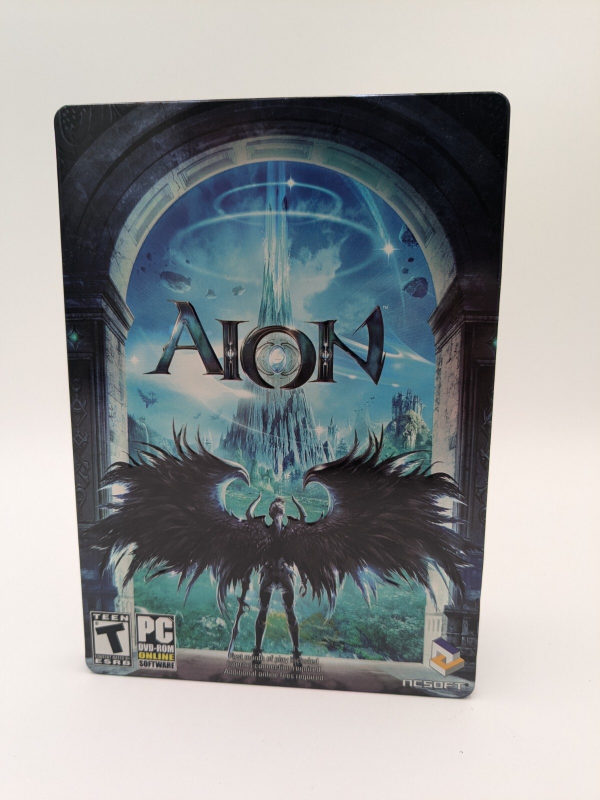 AION – PC Video Game – STEELBOOK Edition 2 Disks With Manual! Cib