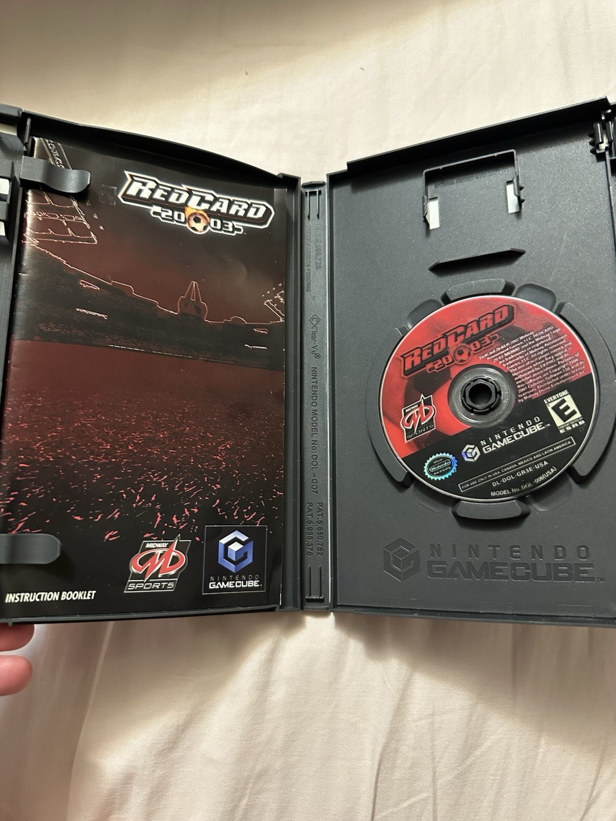 Red Card Soccer 2003 – Nintendo GameCube COMPLETE RARE REGISTRATION CARD