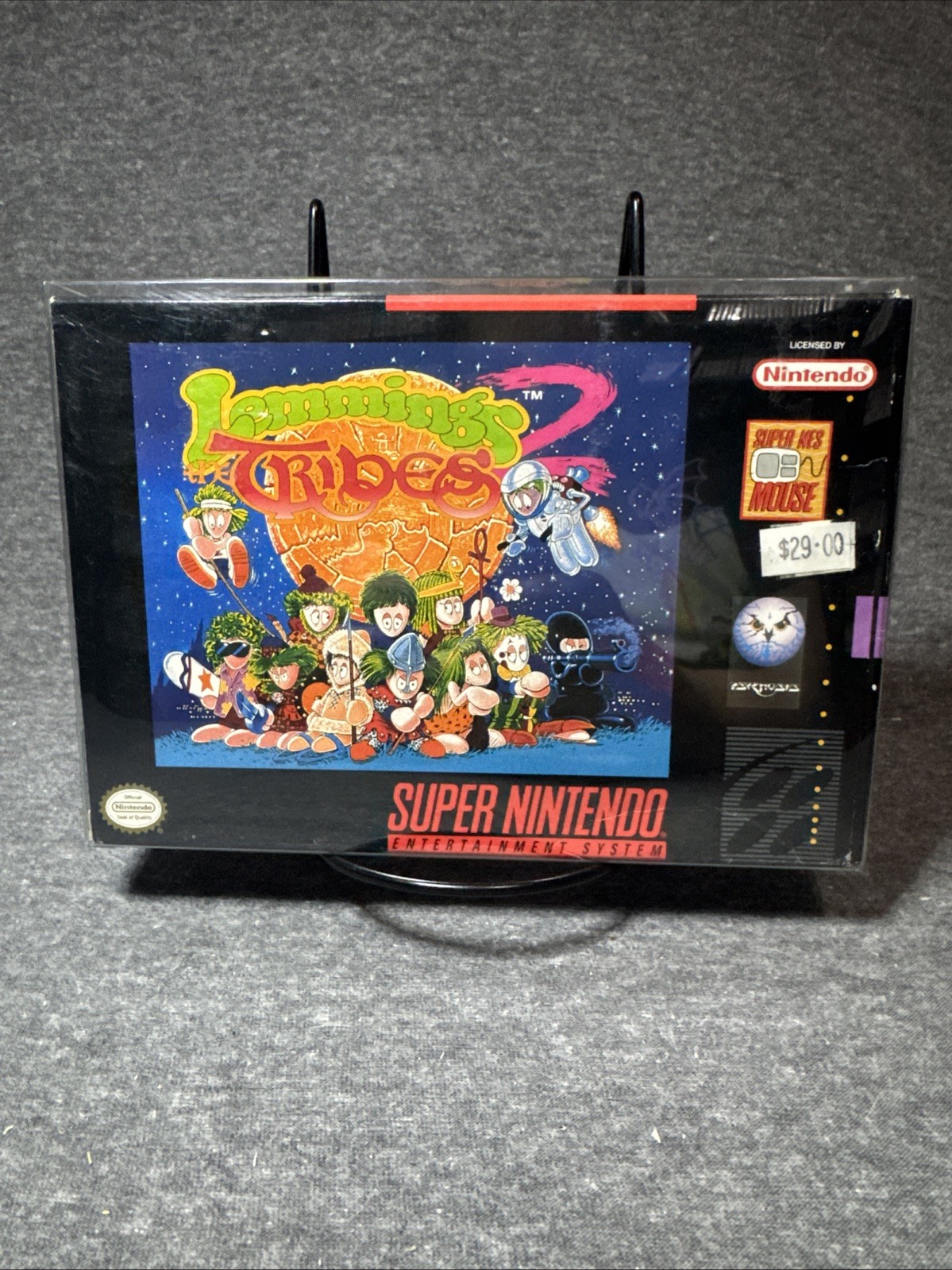Lemmings 2: The Tribes Super Nintendo Entertainment System SNES No Game 10