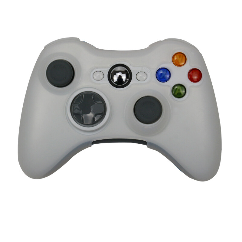 4 X Rubber Skin Silicone Gel Protective Cover For Microsoft Xbox 360 Controller