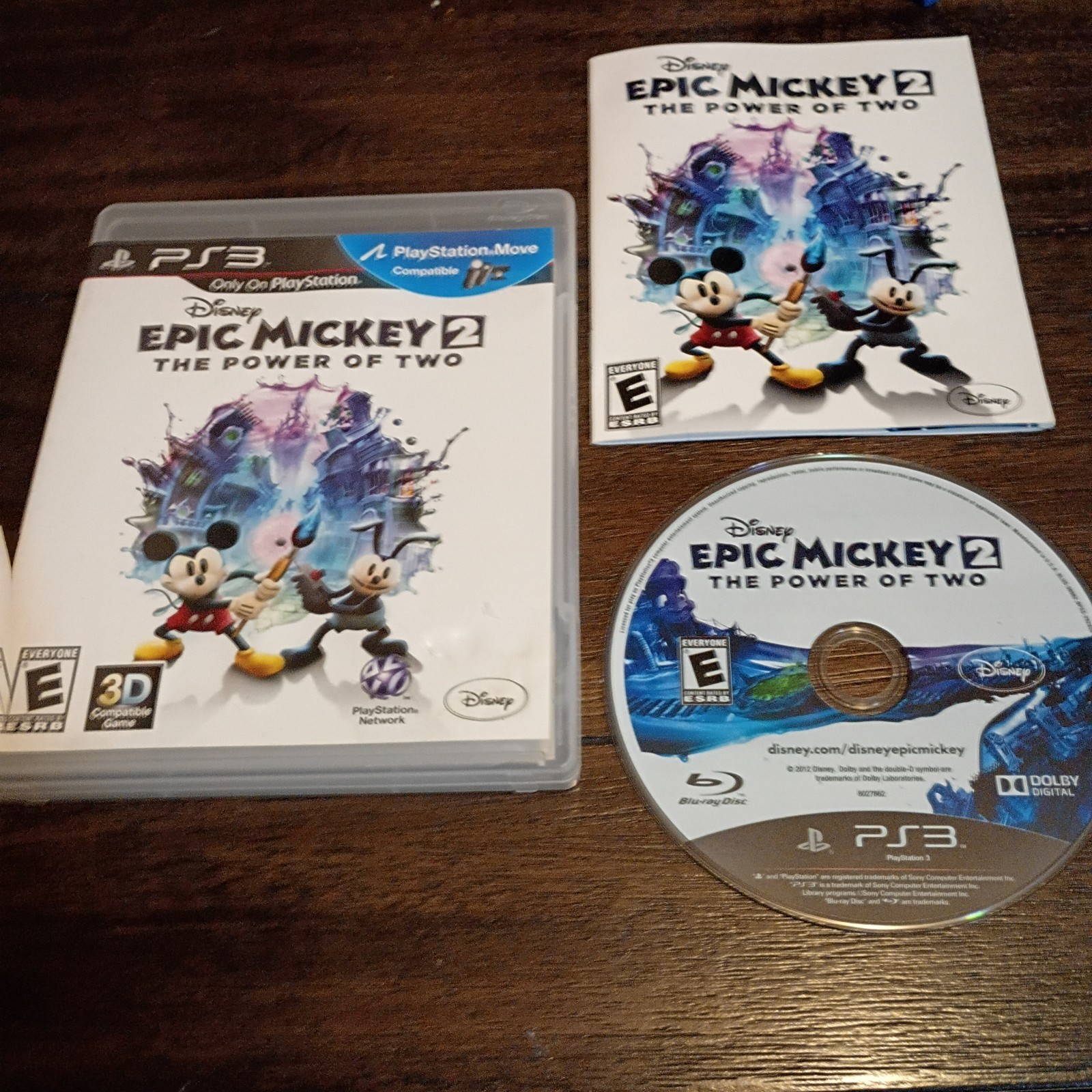 Epic Mickey 2: The Power of Two – Sony PlayStation 3 cib