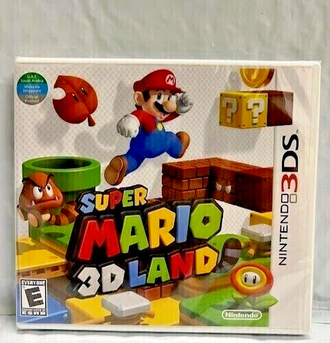 Super Mario 3D Land 3DS Brand New Game (Platform 2011)