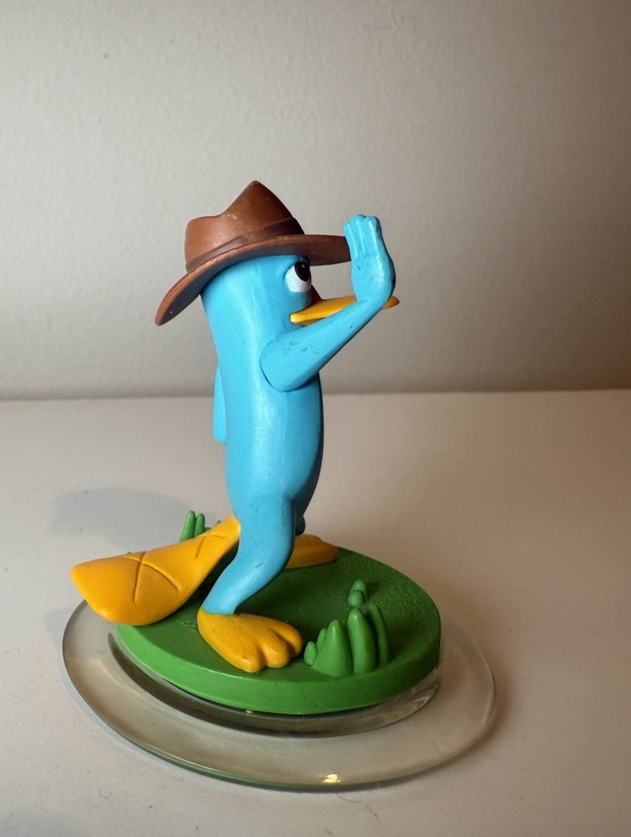 Disney Infinity Phineas and Ferb Character Figures Lot Agent P Perry