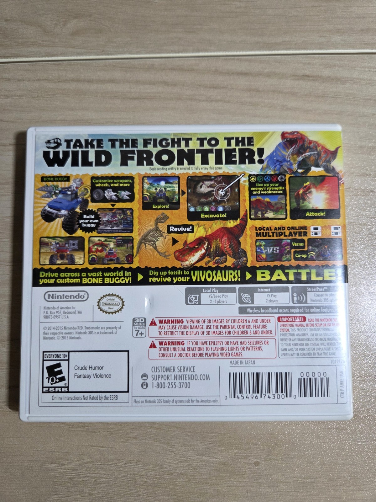 Nintendo DS 3DS Fossil Fighters Lot – Fossil Fighters, Champions & Frontier CIB