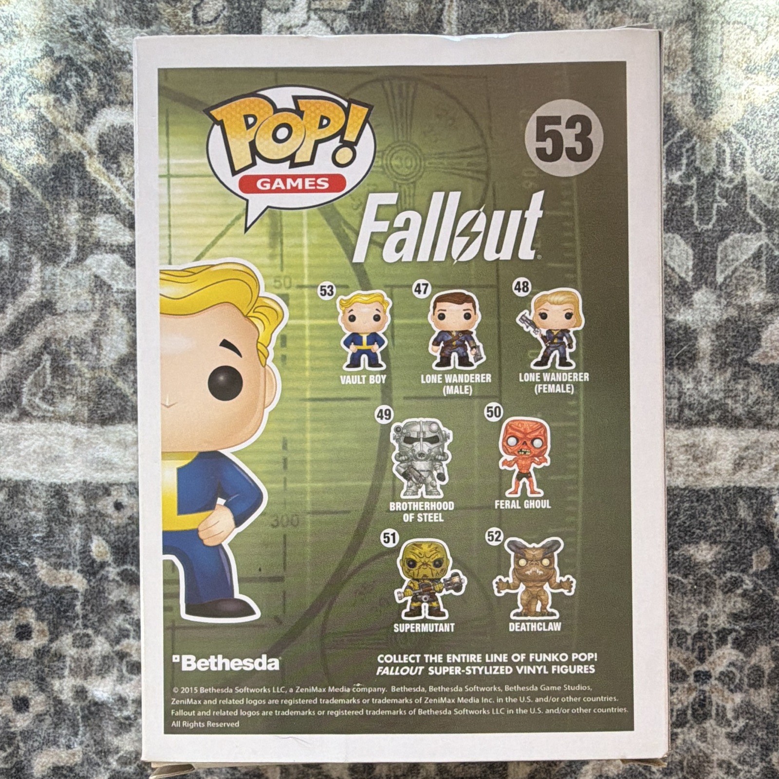 Funko Pop! Games Fallout Vault Boy Vinyl Figure #53 2015 MPN JJL150827