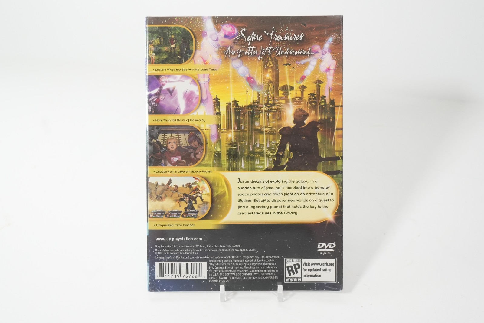Rogue Galaxy (Sony PlayStation 2, PS2 2007) BRAND NEW SEALED Demo Disc Only RARE