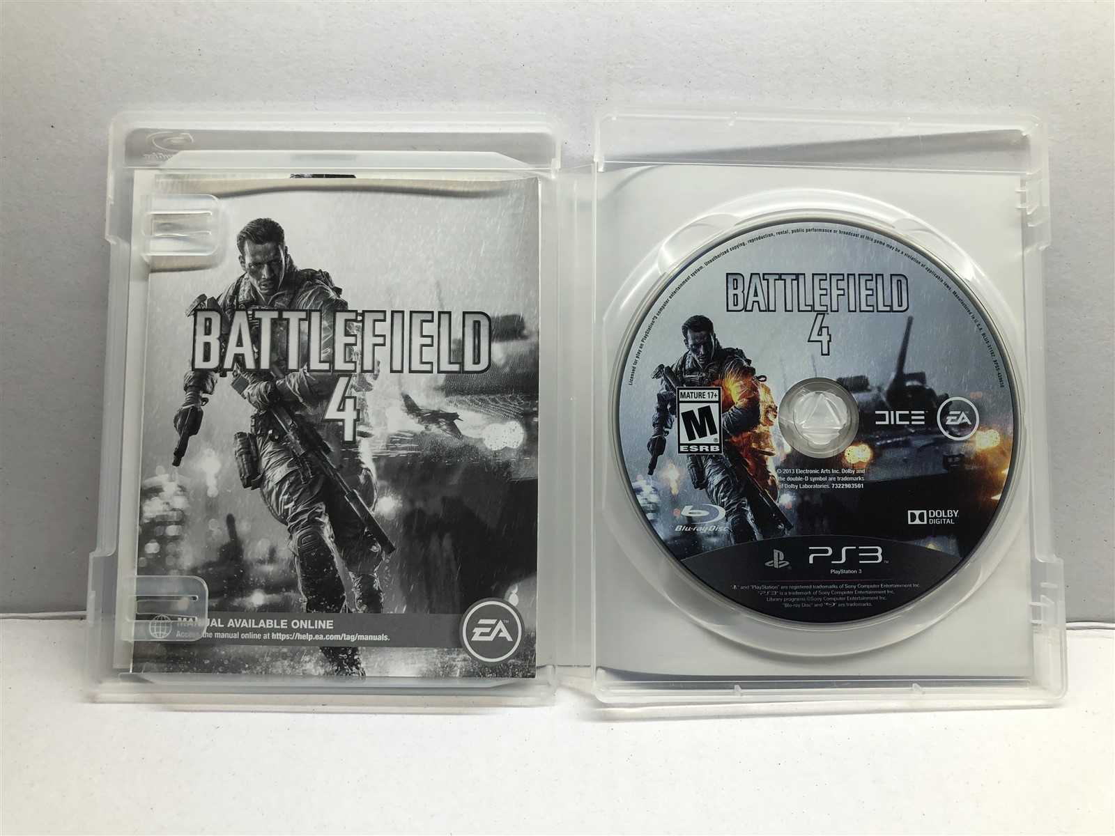 Battlefield 4 – PlayStation 3 PS3 – Action / Adventure Complete w/ Manual Tested