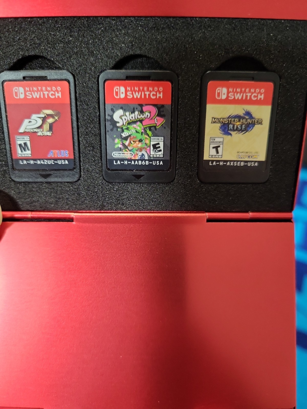 Nintendo Switch OLED White With 1TB SD With Games & Carrying Cases