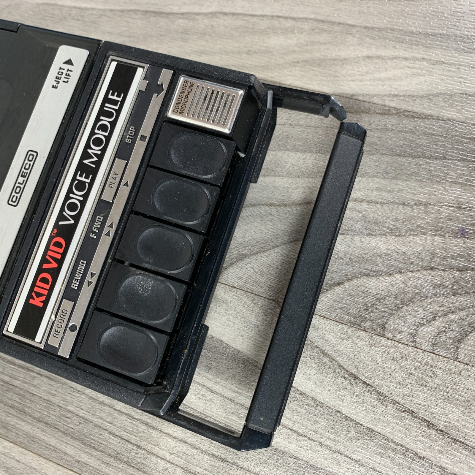 Atari 2600 Kid Vid Tape Recorder Voice Module tested to turn on