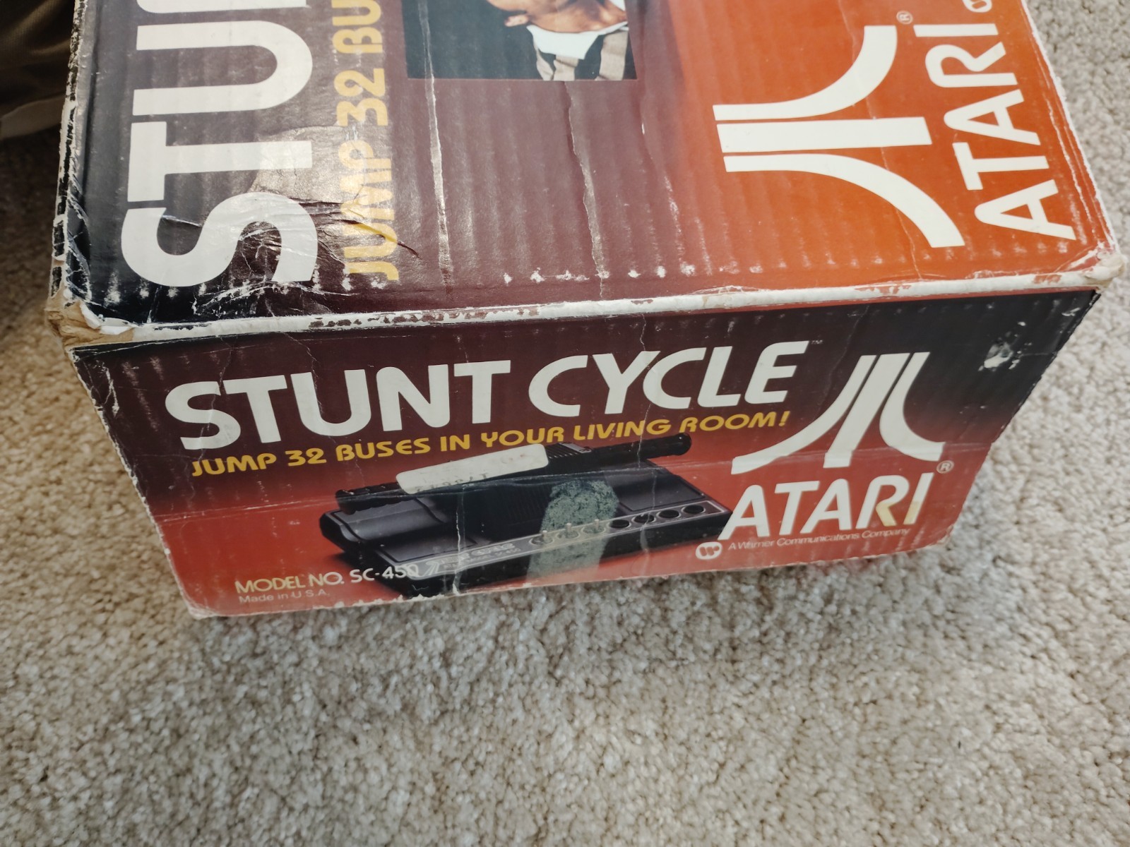 Atari SC-450 Stunt Cycle vintage home console video game 1978