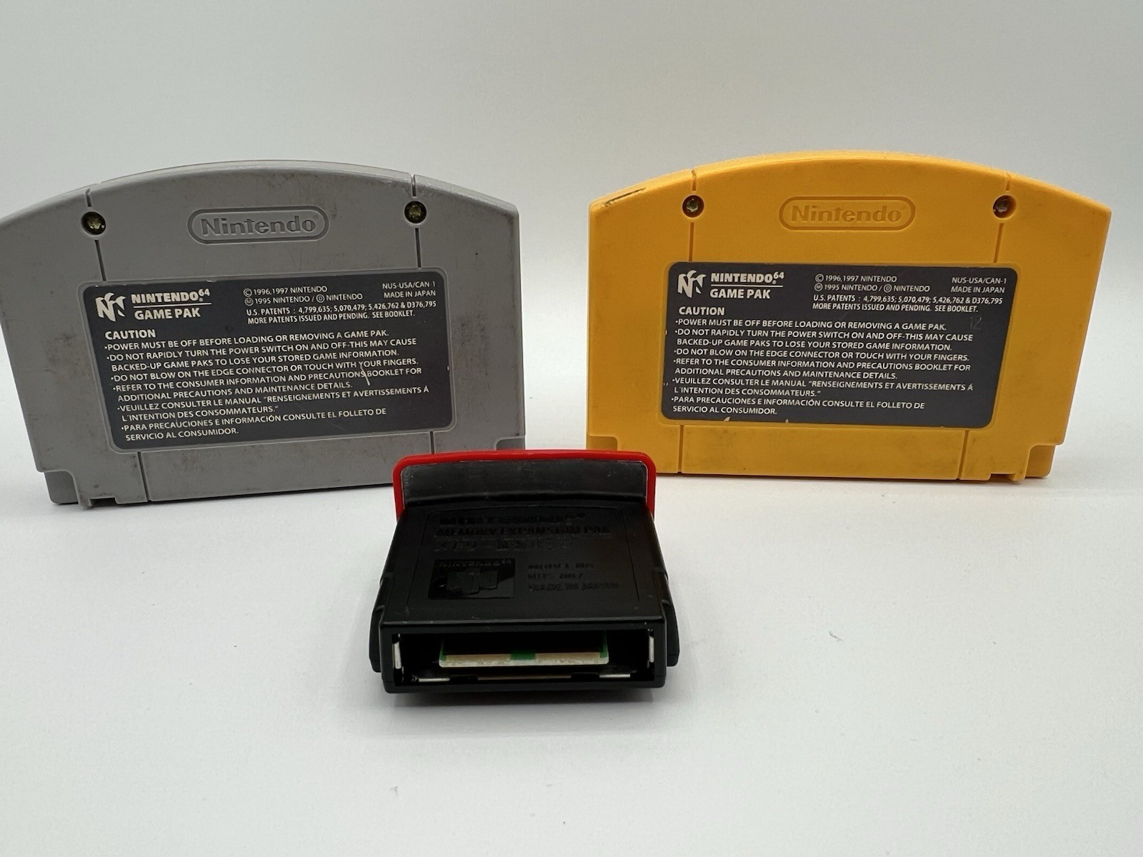 N64 Lot: Donkey Kong 64, NFL Quarterback Club 2000 + Expansion Pak – TESTED