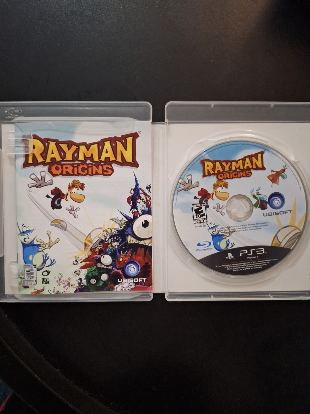 Rayman Origins (Sony PlayStation 3, PS3, 2011) Complete With Manual