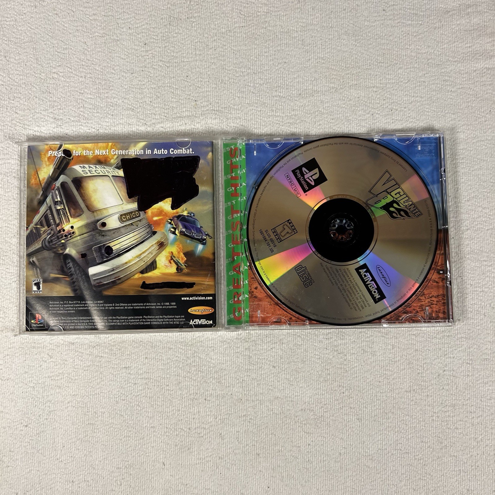 Vigilante 8 (Sony PlayStation 1, 1998)