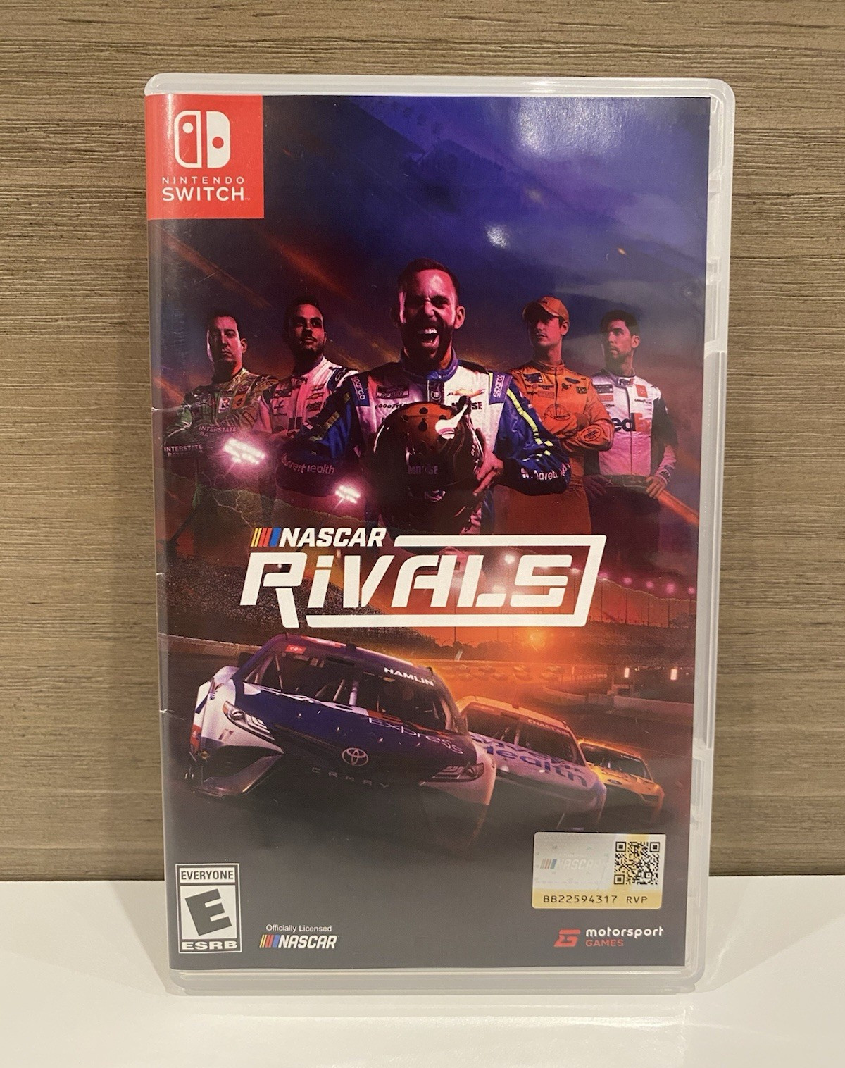 NASCAR Rivals Nintendo Switch Complete In Box CIB (Damaged Case) Tested Working
