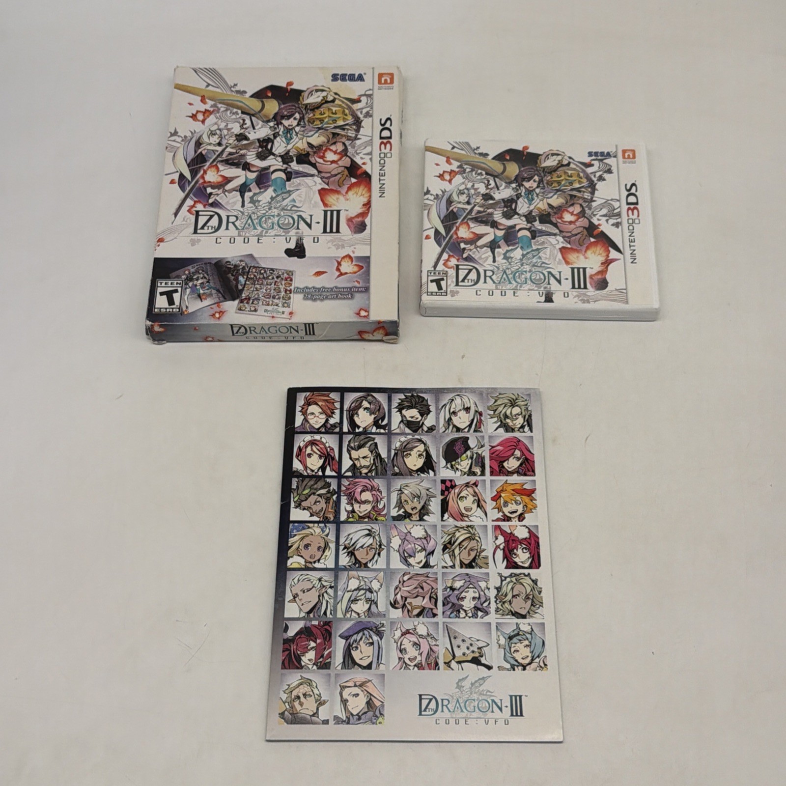 7th Dragon III Code: VFD Bundle (Nintendo 3DS, 2016)!
