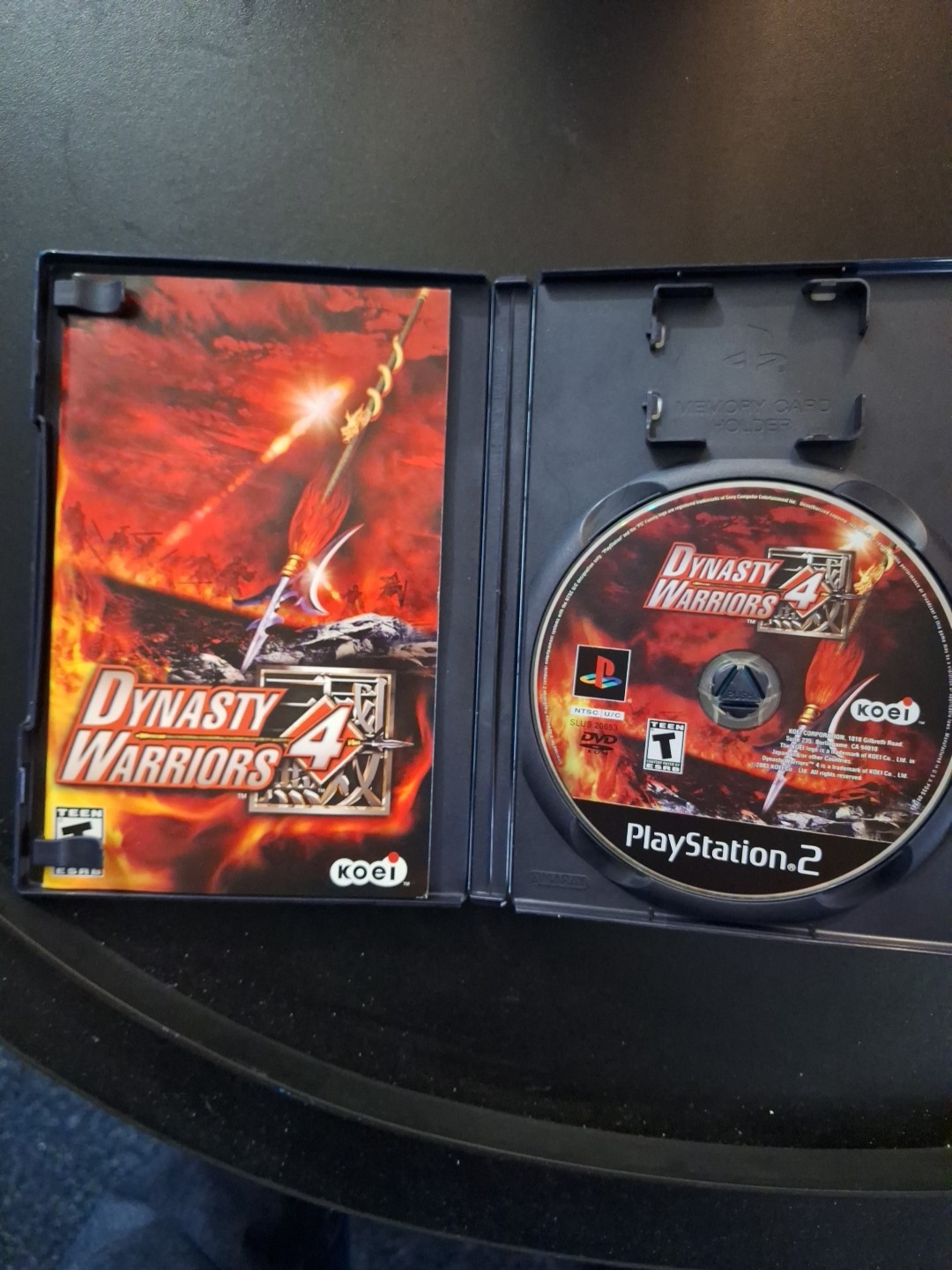 Dynasty Warriors 4 (Sony PlayStation 2, PS2, 2003) CIB With Manual And Reg Card