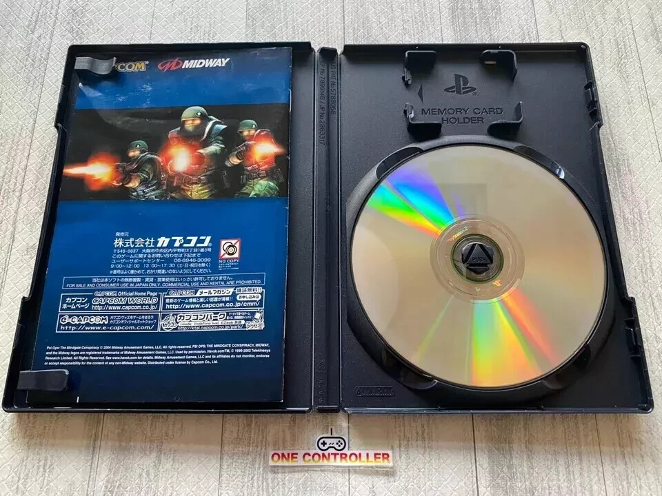 SONY PS2 Crimson Tears & Psi-Ops & Beat Down & X Fire & QuakeⅢ & Maken Shao set