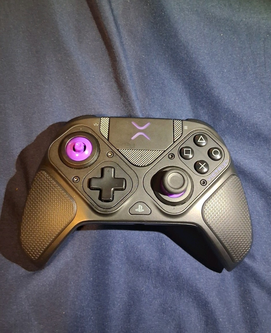 Victrix Pro BFG Wired USB-C Controller PS5/PS4/PC Black/Purple w/Case