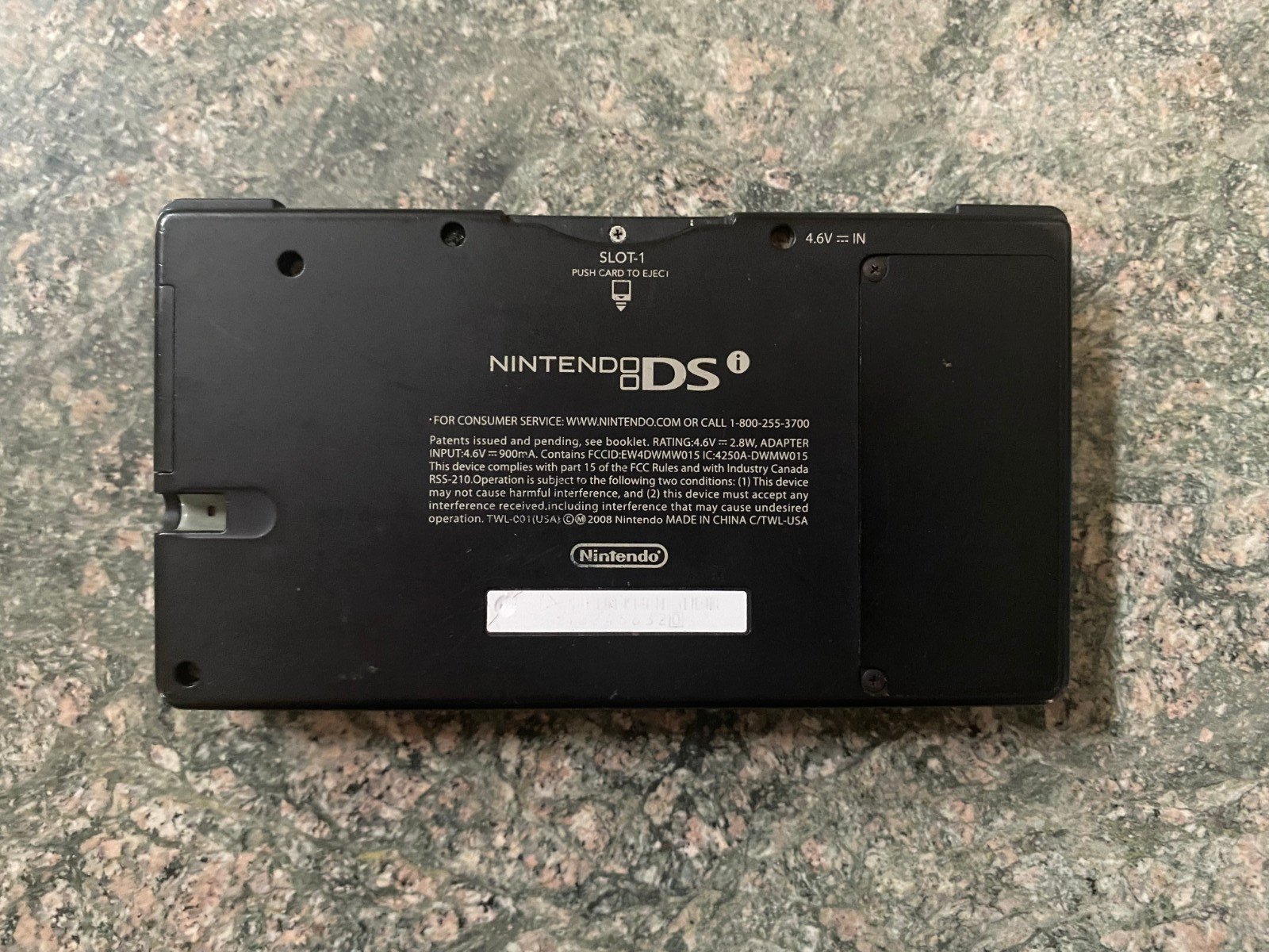 Matte Black Nintendo DSi Handheld Console – tested, works great