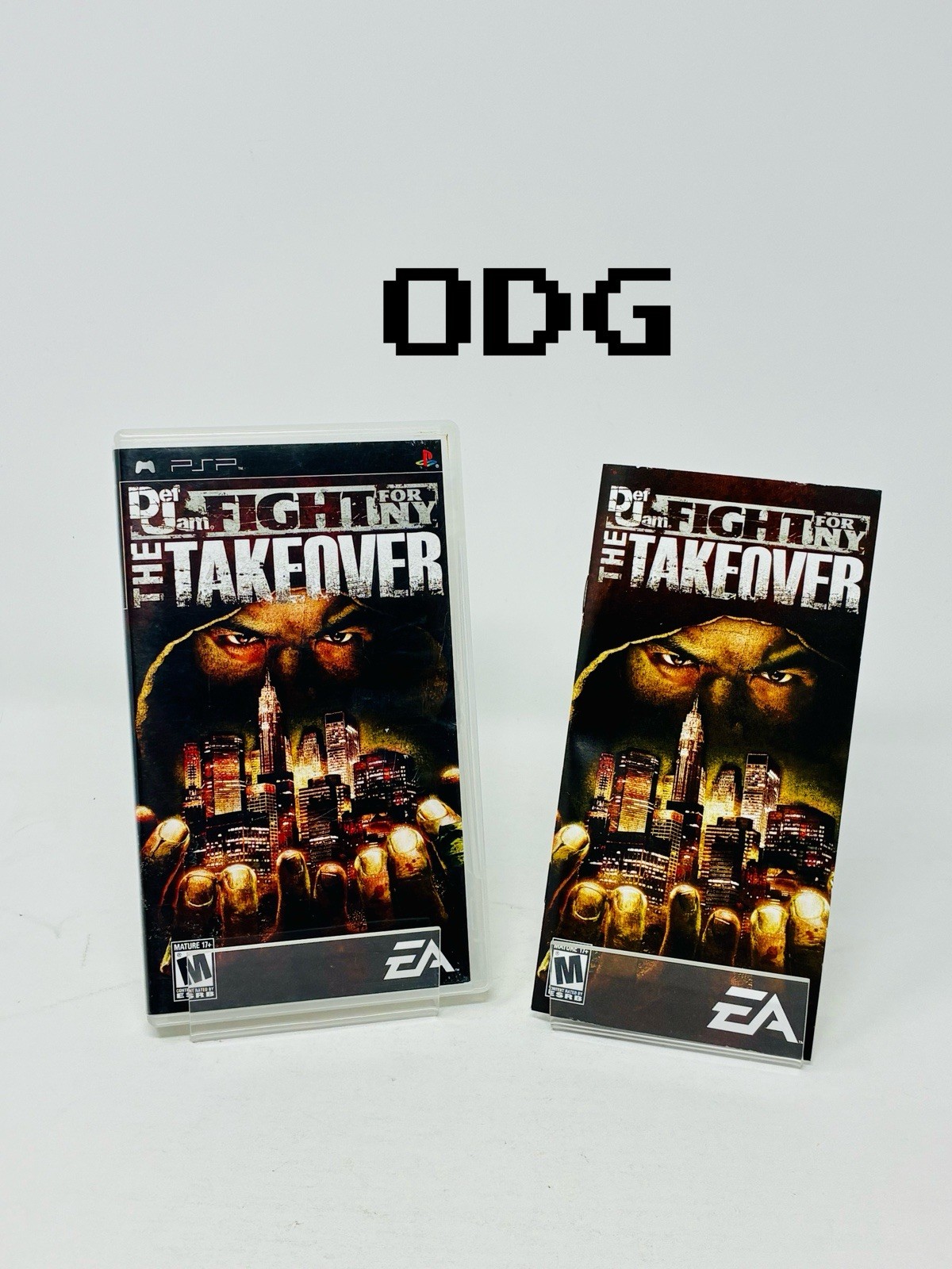 Def Jam Fight for NY the Takeover (Sony PSP) OEM Box & Manual Only – No Game