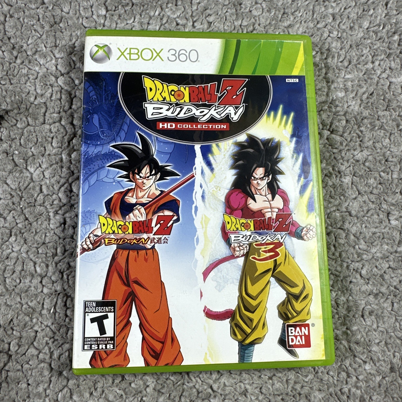 Dragon Ball Z: Budokai HD Collection -Xbox 360 (2012) Complete (No manual)